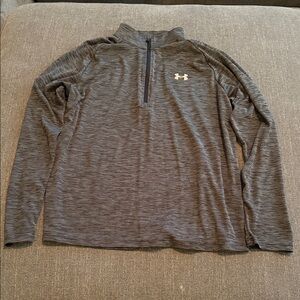 Under Armour Men's Charcoal Quarter-Zip Jacket